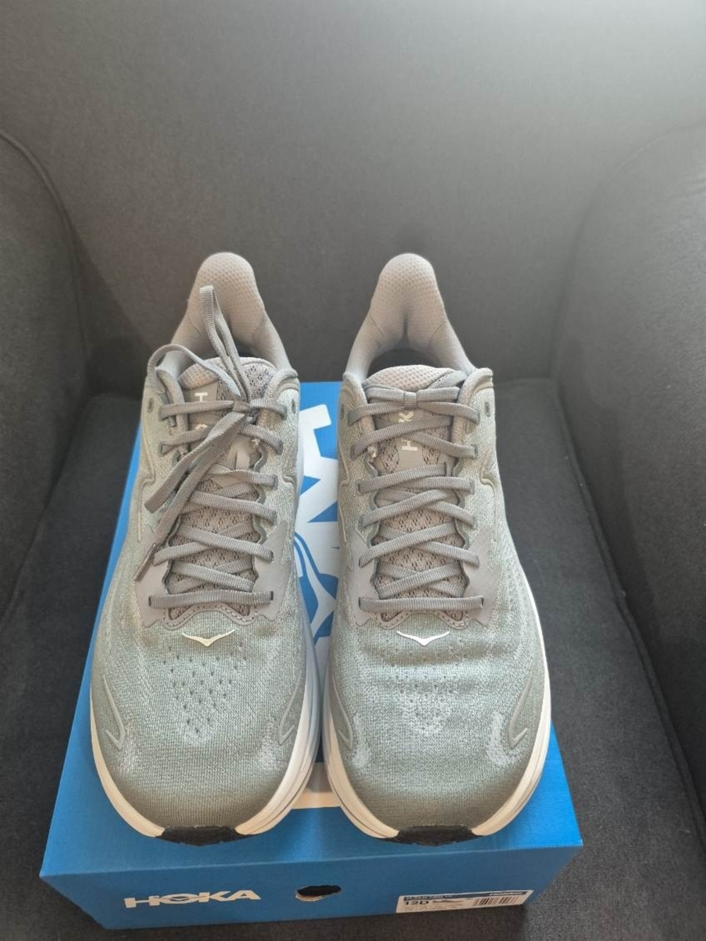 Hoka One One Men's Running Shoes in Light Gray